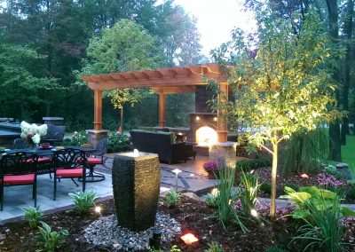 Deck Pergola Structure Landscape Design