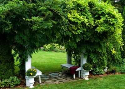 Deck Pergola Structure Landscape Design