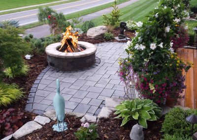 Brick Fire Pit