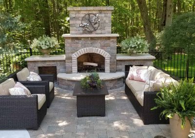 Outdoor Fireplace
