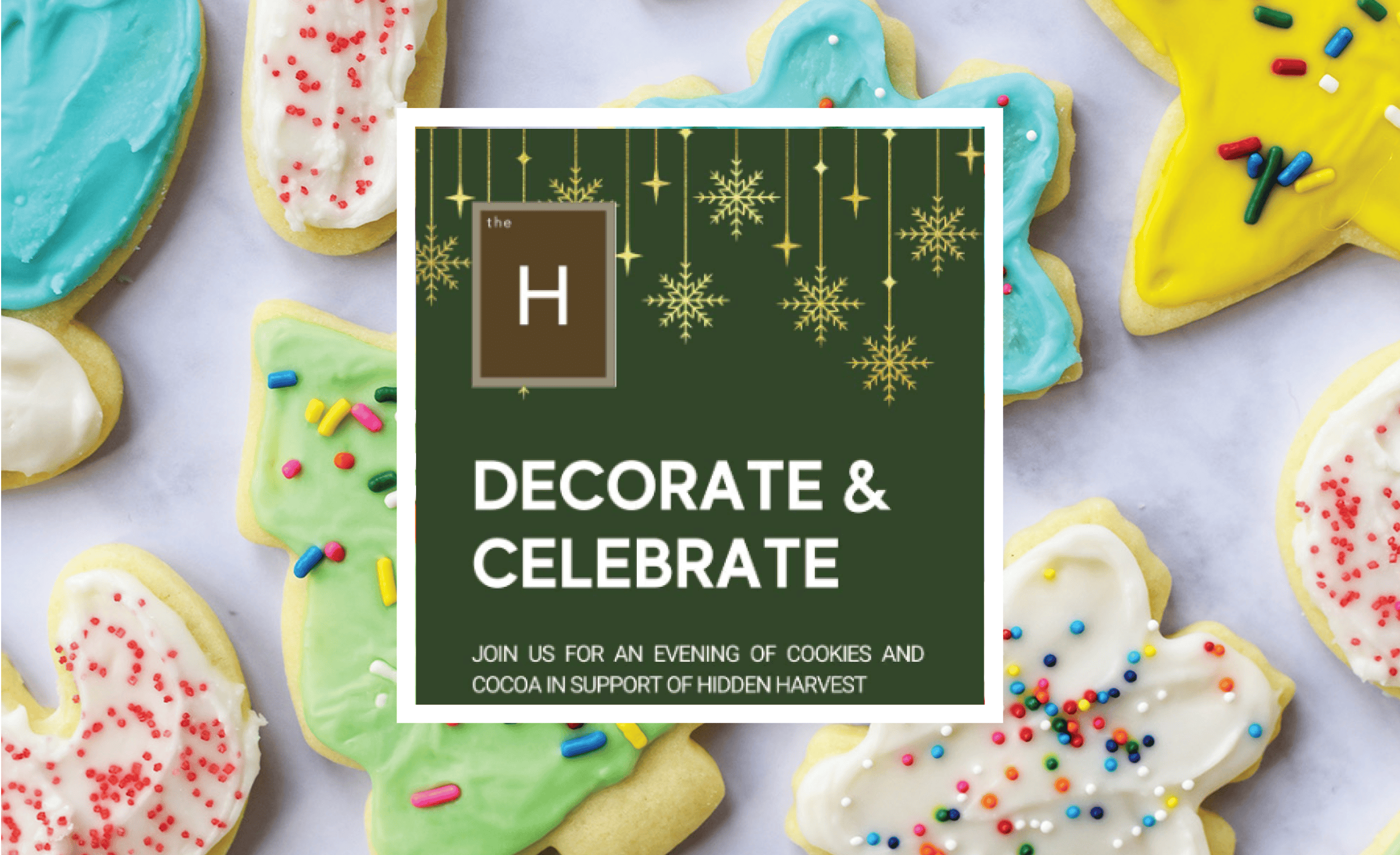 Join Us in Celebrating the Season & Supporting Hidden Harvest!